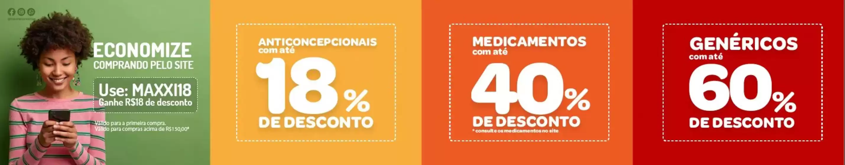 Economize comprando pelo site !