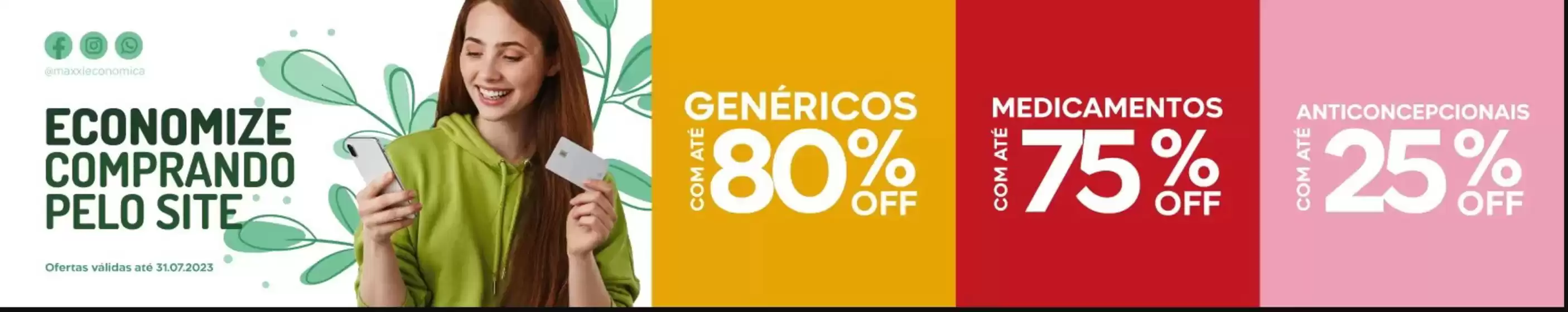 Economize comprando pelo site !