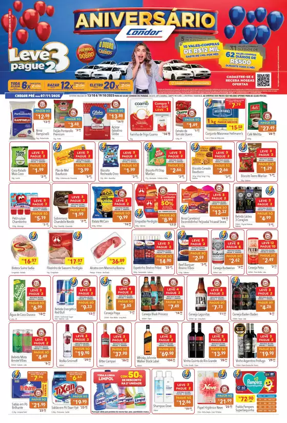 Catálogo Supermercados Condor | Encarte Supermercados Condor | 2025-10-15T00:00:00.000Z - 2025-10-19T00:00:00.000Z