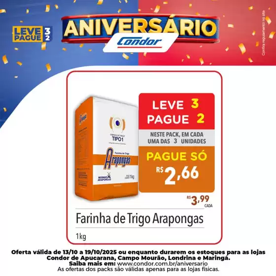 Ofertas exclusivas para nossos clientes