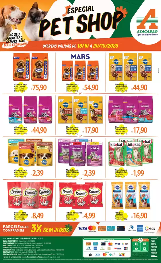 Ofertas especiais atraentes para todos