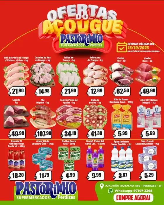 Catálogo Supermercado Pastorinho em Pindamonhangaba | Promoções especiais em andamento | 2025-10-15T00:00:00.000Z - 2025-10-15T00:00:00.000Z