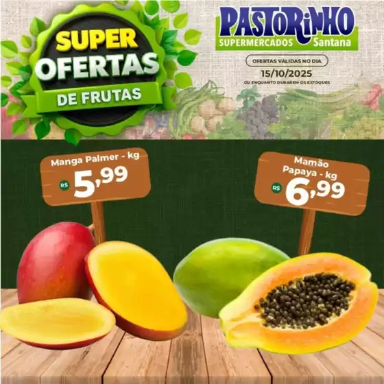 Catálogo Supermercado Pastorinho em Ribeirão das Neves | Descubra ofertas atraentes | 2025-10-15T00:00:00.000Z - 2025-10-15T00:00:00.000Z