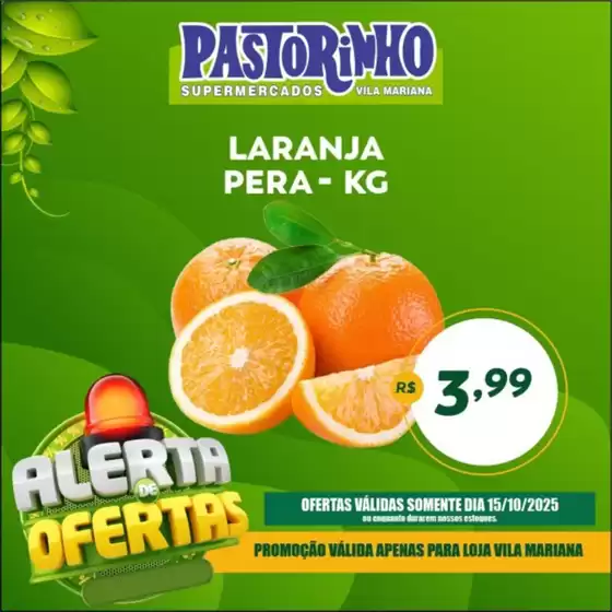 Catálogo Supermercado Pastorinho em Aracruz | Ótima oferta para todos os clientes | 2025-10-15T00:00:00.000Z - 2025-10-15T00:00:00.000Z
