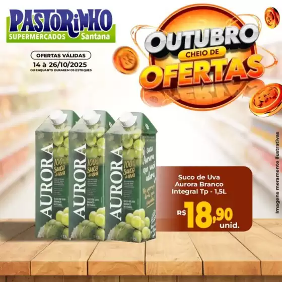 Catálogo Supermercado Pastorinho em Ribeirão das Neves | Nossas melhores pechinchas | 2025-10-15T00:00:00.000Z - 2025-10-26T00:00:00.000Z