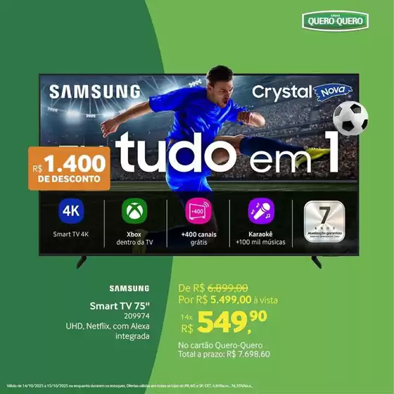 Ampla seleção de ofertas