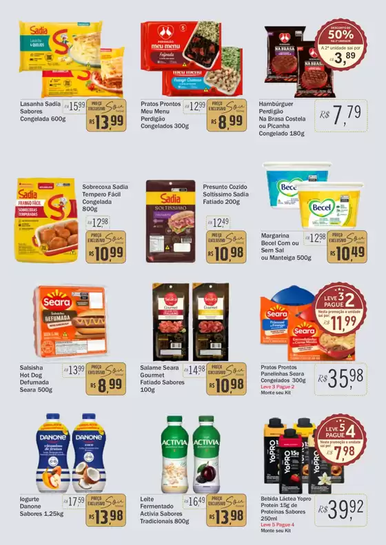 Descontos e promoções