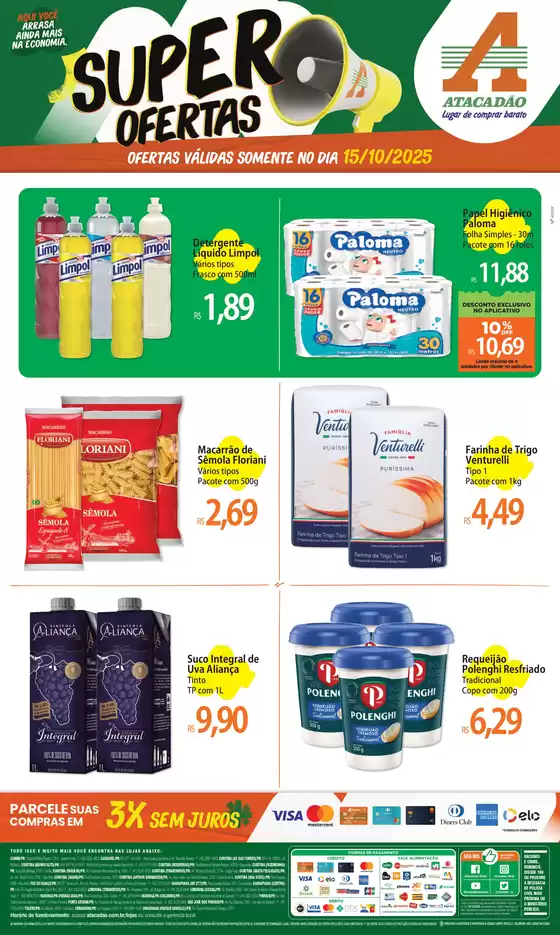 Catálogo Atacadão em Curitiba | Promoções especiais em andamento | 2025-10-15T00:00:00.000Z - 2025-10-15T00:00:00.000Z