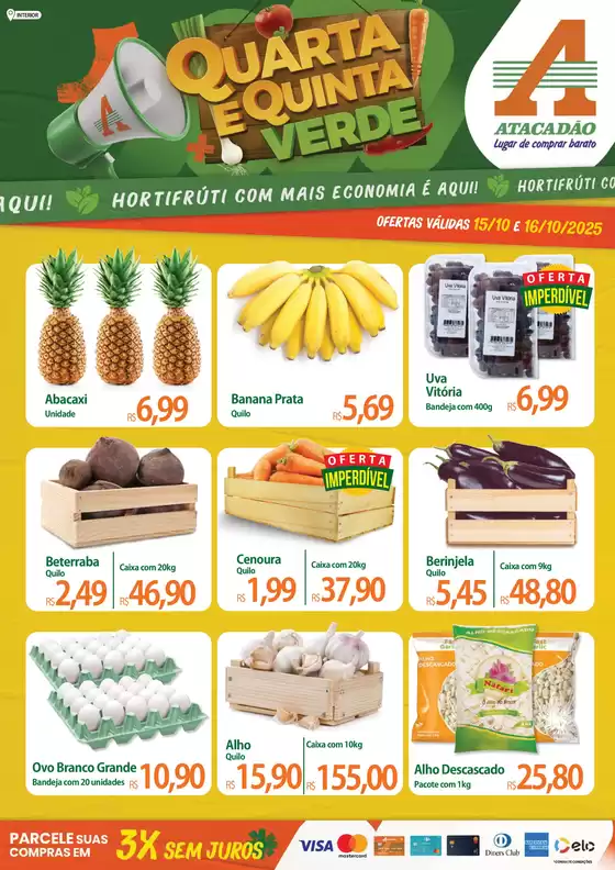 Ofertas especiais atraentes para todos