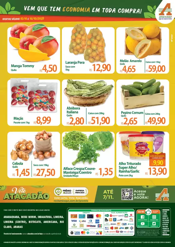 Ofertas especiais atraentes para todos
