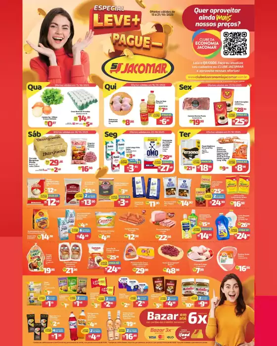 Catálogo Supermercado Jacomar em Brasília | Leve Mais Pague Menos | 2025-10-15T00:00:00.000Z - 2025-10-21T00:00:00.000Z