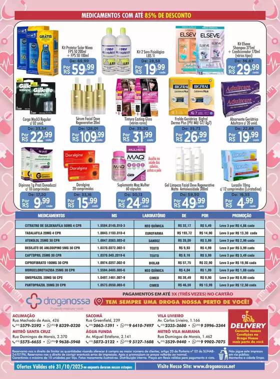 Ofertas imperdiveis para economizar e guidar sa Saude