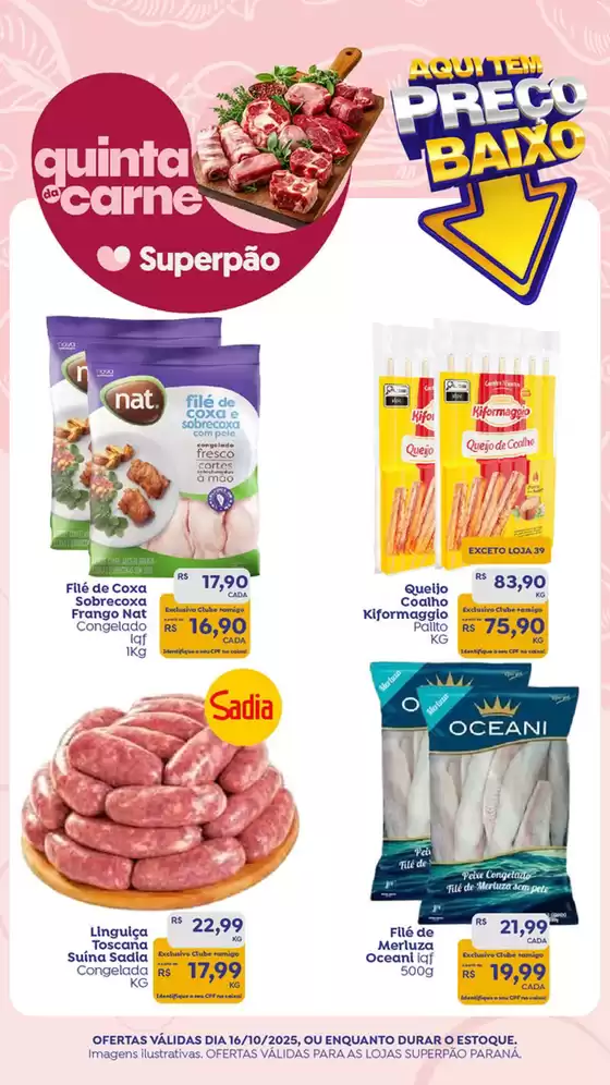 Catálogo Superpão em Parnamirim | Quinta Da Carne | 2025-10-16T00:00:00.000Z - 2025-10-16T00:00:00.000Z