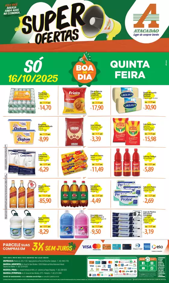Catálogo Atacadão em Batatais | Atacadão - Boa do Dia | 2025-10-16T00:00:00.000Z - 2025-10-16T00:00:00.000Z
