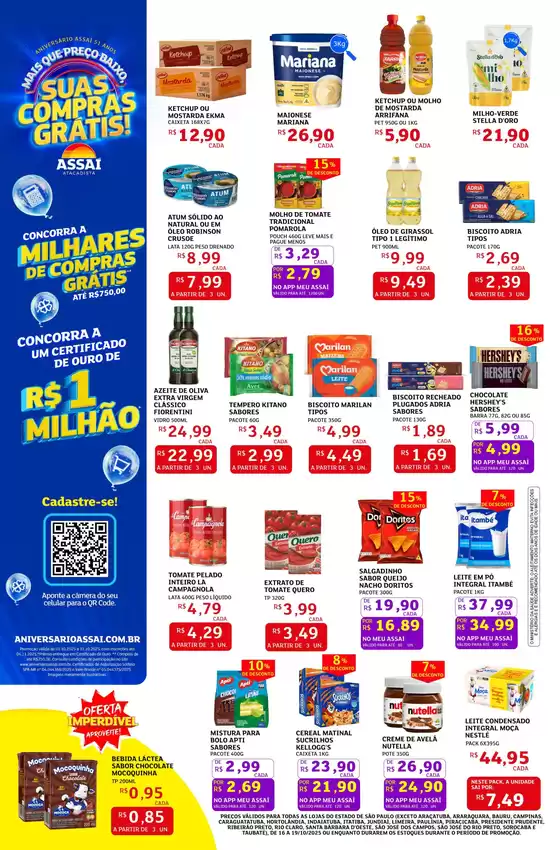 Ofertas exclusivas para nossos clientes