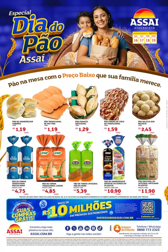 Catálogo Assaí Atacadista em Lauro de Freitas | Melhores ofertas para compradores econômicos | 2025-10-16T00:00:00.000Z - 2025-10-19T00:00:00.000Z