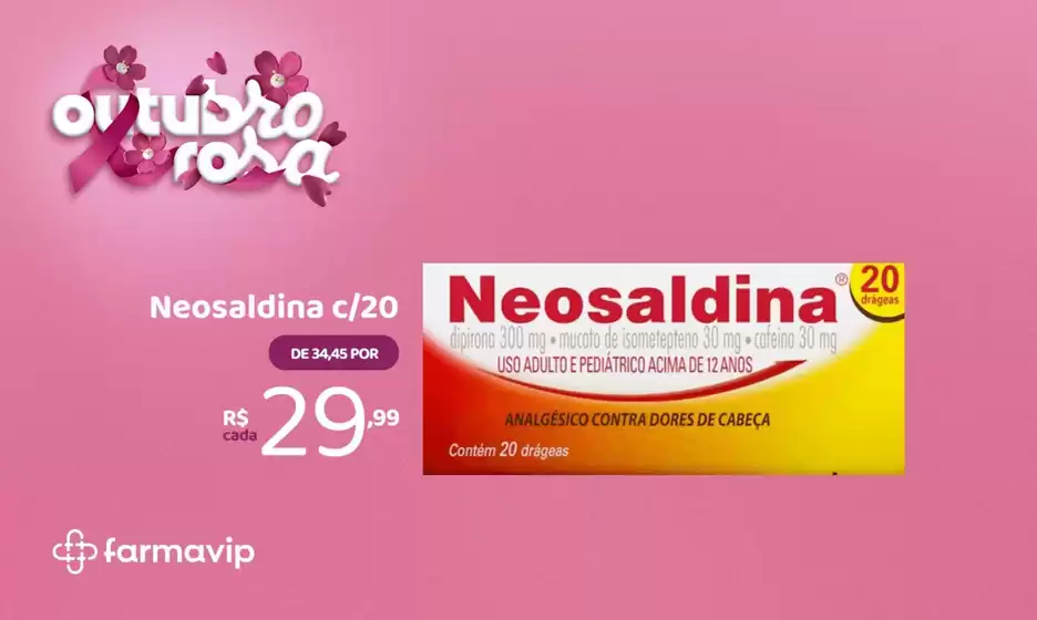 Catálogo Farmavip em Poá | Ofertas exclusivas | 2025-10-16T00:00:00.000Z - 2025-10-18T00:00:00.000Z