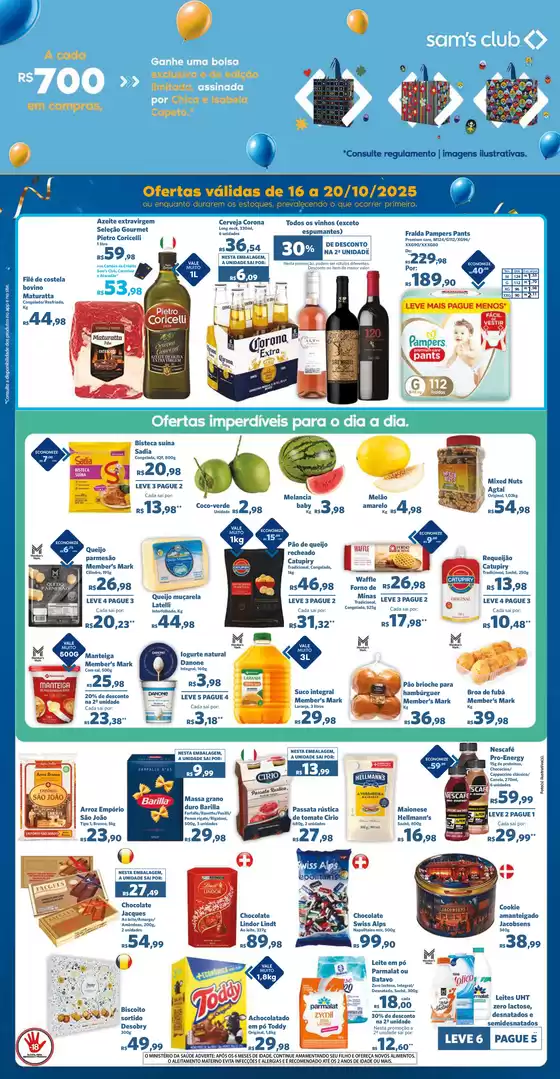 Descontos e promoções