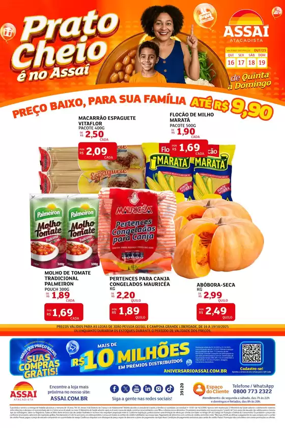 Catálogo Assaí Atacadista em Campina Grande | Melhores ofertas para todos os clientes | 2025-10-16T00:00:00.000Z - 2025-10-19T00:00:00.000Z