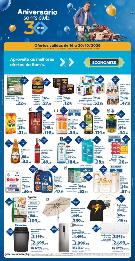 Catálogo Sam's Club em Rafard | Novas ofertas para descobrir | 2025-10-16T00:00:00.000Z - 2025-10-20T00:00:00.000Z