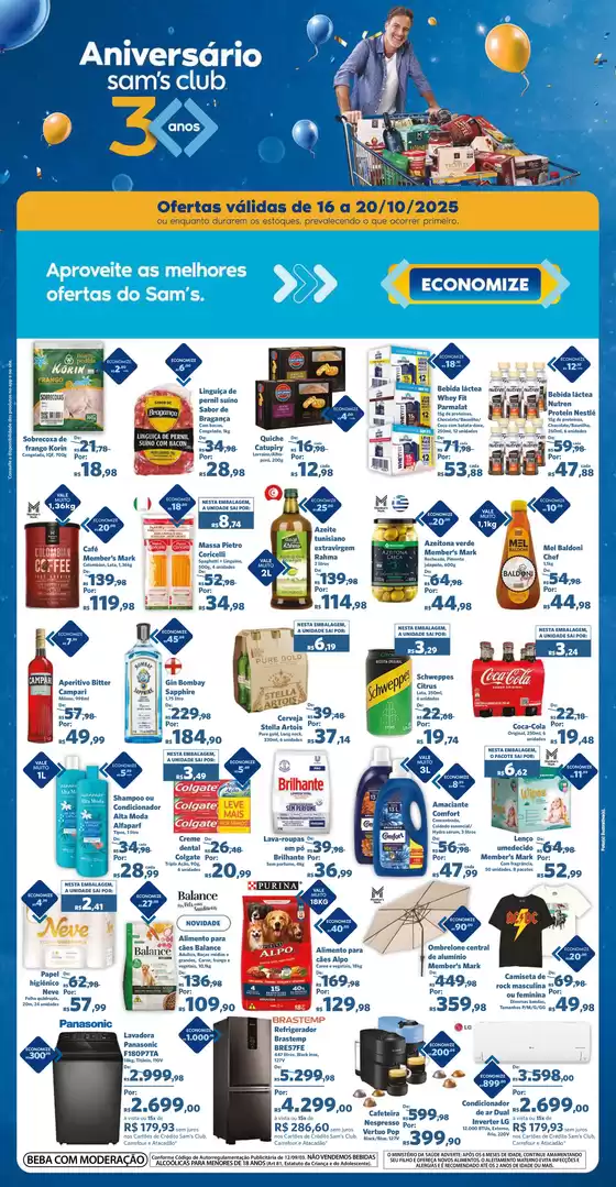 Catálogo Sam's Club em Rafard | Melhores ofertas para compradores econômicos | 2025-10-16T00:00:00.000Z - 2025-10-20T00:00:00.000Z