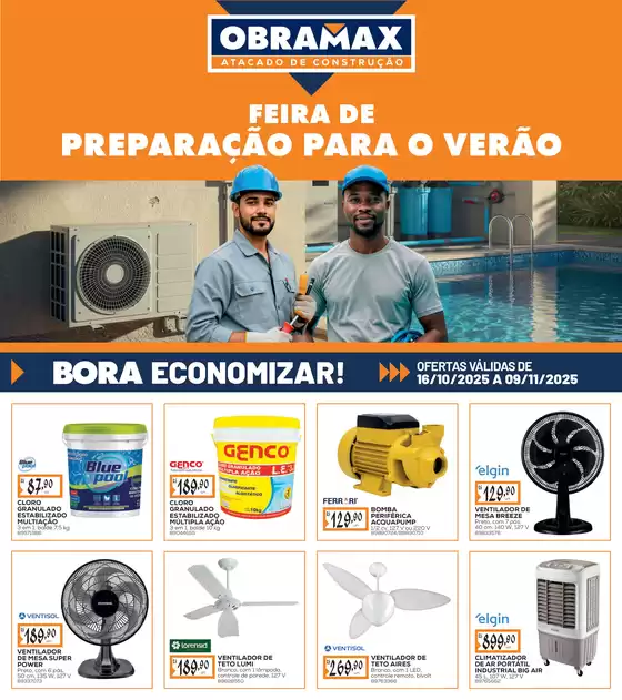 Catálogo Obramax em São Jorge d'Oeste | Encarte Obramax | 2025-10-16T00:00:00.000Z - 2025-11-09T00:00:00.000Z