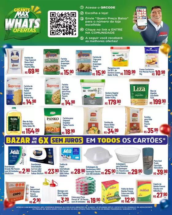 Grandes descontos em produtos selecionados