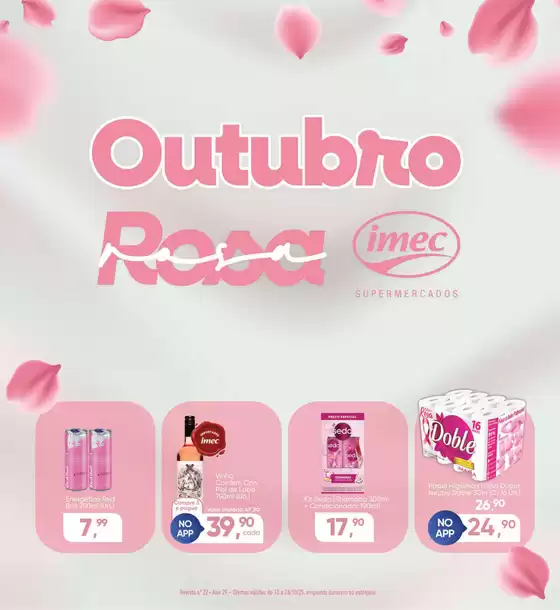 Catálogo Imec Supermercados em Montenegro | Revista Outubro Rosa | 2025-10-16T00:00:00.000Z - 2025-10-26T00:00:00.000Z
