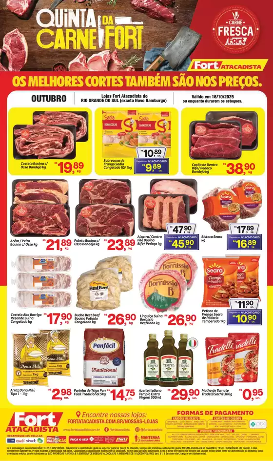 Catálogo Fort Atacadista em São Paulo | RS Fort 5ª Carne 16 OUT 25 Demais | 2025-10-16T00:00:00.000Z - 2025-10-16T00:00:00.000Z