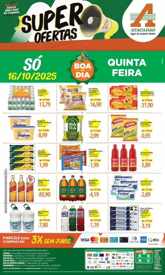 Catálogo Atacadão em Caicó | Descubra ofertas atraentes | 2025-10-16T00:00:00.000Z - 2025-10-16T00:00:00.000Z