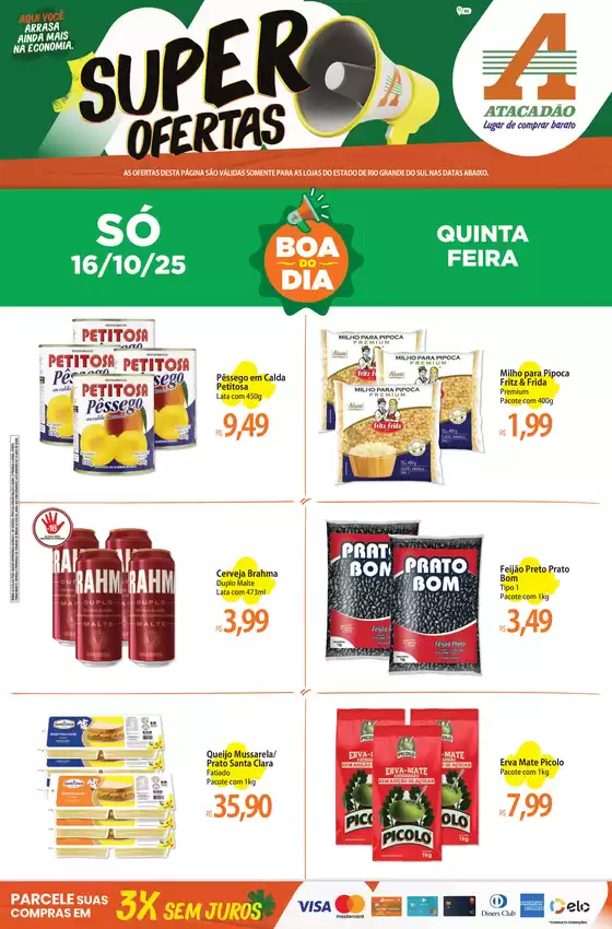 Catálogo Atacadão em Caxias do Sul | Melhores ofertas para compradores econômicos | 2025-10-16T00:00:00.000Z - 2025-10-17T00:00:00.000Z