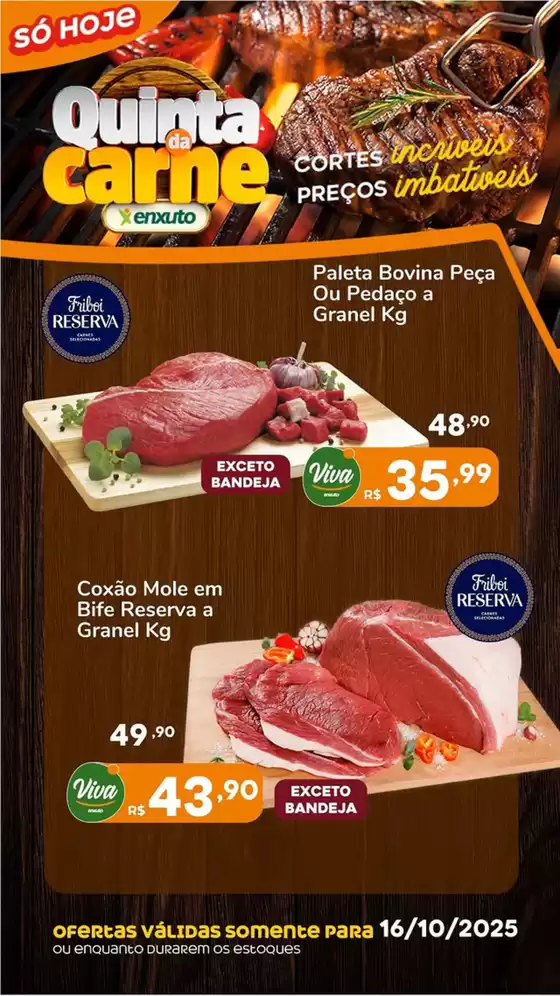 Catálogo Enxuto em São José dos Campos | Quinta Da Carne | 2025-10-16T00:00:00.000Z - 2025-10-16T00:00:00.000Z