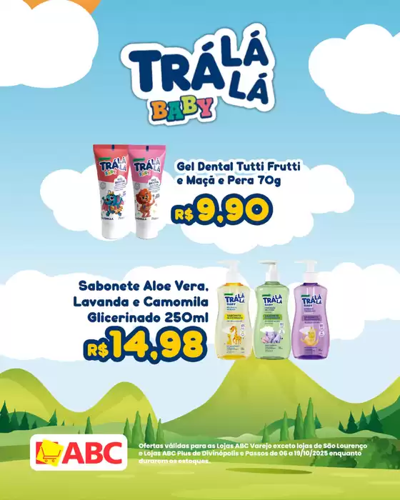 Catálogo Supermercados ABC em São José dos Campos | Trá Lá Lá | 2025-10-16T00:00:00.000Z - 2025-10-19T00:00:00.000Z