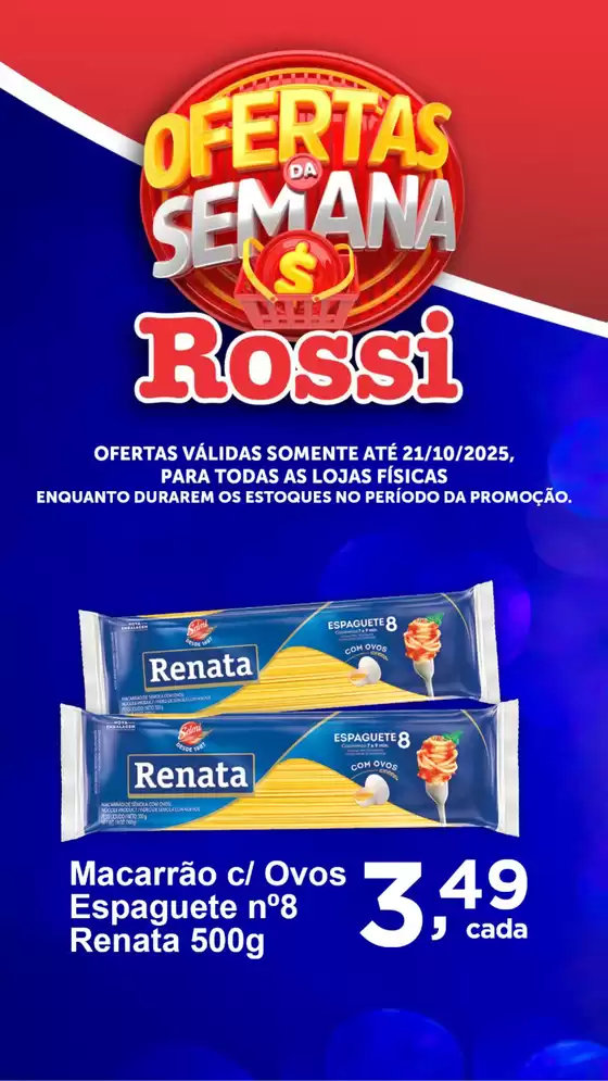 Catálogo Rossi Supermercados | Ofertas Da Semana  | 2025-10-16T00:00:00.000Z - 2025-10-21T00:00:00.000Z