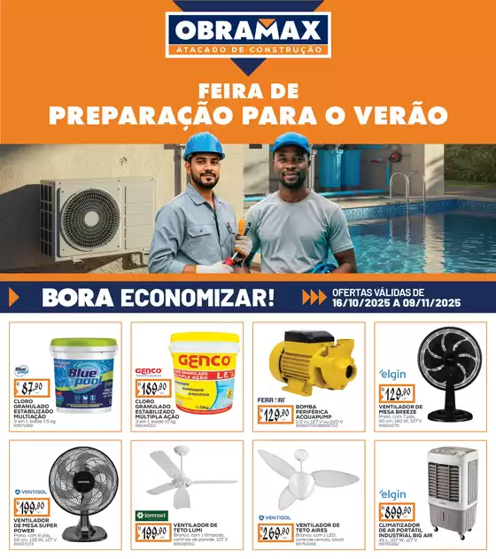 Catálogo Obramax em Indaiatuba | Nossas melhores ofertas para você | 2025-10-16T00:00:00.000Z - 2025-11-09T00:00:00.000Z