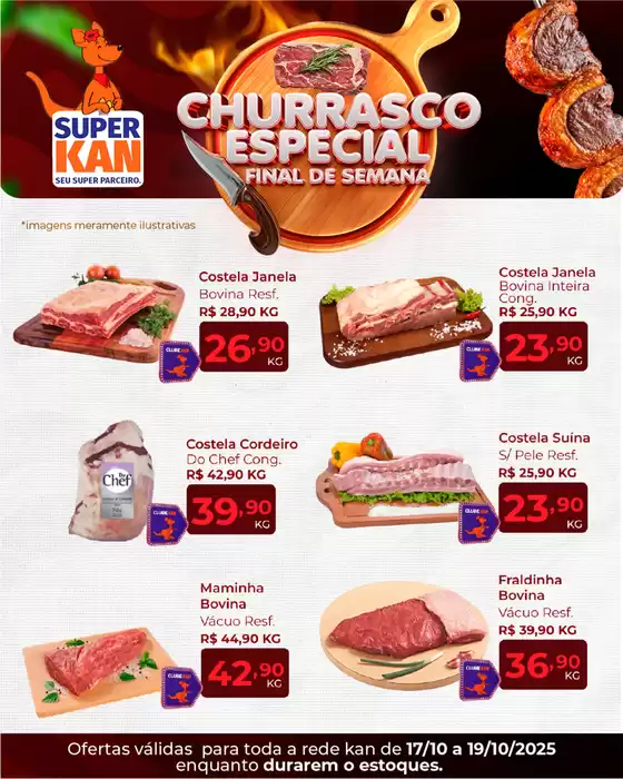 Catálogo Super Kan em Teresópolis | Churrasco Especial Final De Semana | 2025-10-17T00:00:00.000Z - 2025-10-19T00:00:00.000Z
