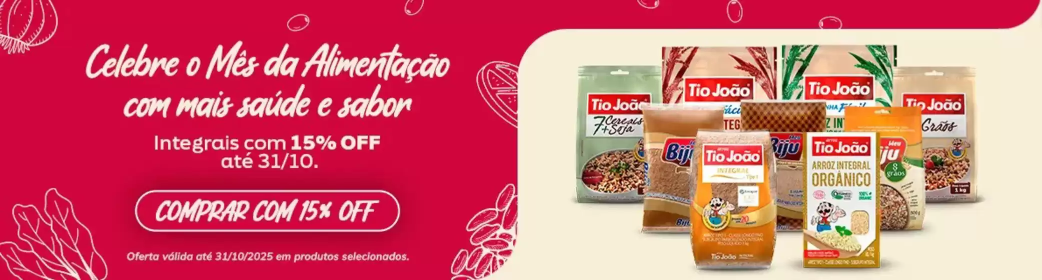 Celebre O Mês De Alimentação Com Mais Saúde e Sabor