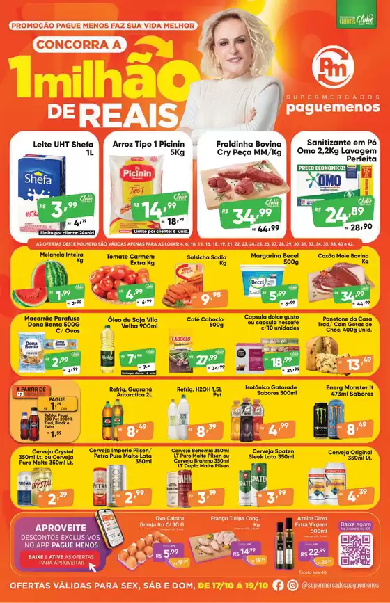 Ofertas exclusivas somente nesse fim de semana!