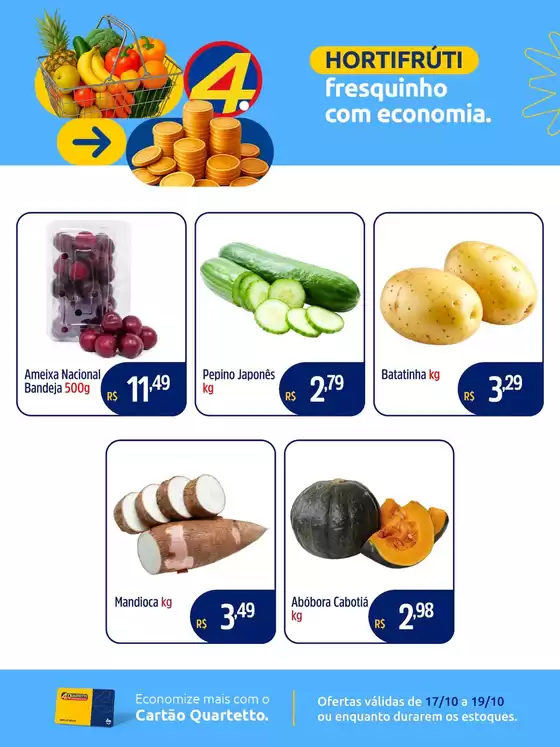 Encarte Quartetto Supermercados
