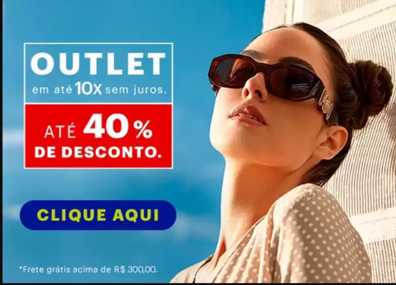 Catálogo Óticas Brasil em São Bernardo do Campo | Outlet em ate 10x sem juros  | 2025-10-17T00:00:00.000Z - 2025-11-20T00:00:00.000Z