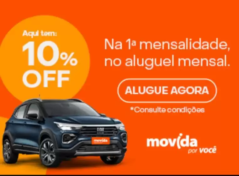 Aqui tem: 10% off !