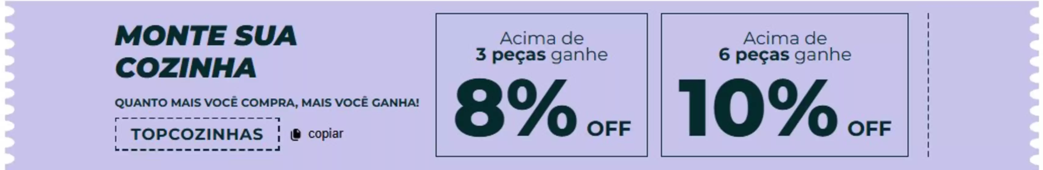 Cupons exclusivos !