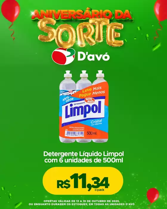 Catálogo D’avó Posto em Santa Maria | Encarte D’avó Posto | 2025-10-17T00:00:00.000Z - 2025-10-19T00:00:00.000Z