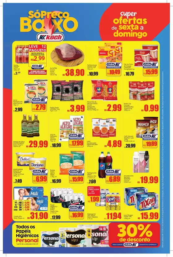 Catálogo Supermercados Koch em Caxias do Sul | Melhores ofertas para todos os clientes | 2025-10-17T00:00:00.000Z - 2025-10-26T00:00:00.000Z