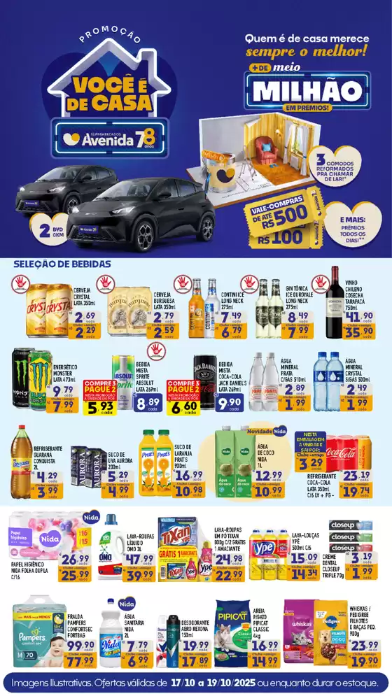 Descontos e promoções