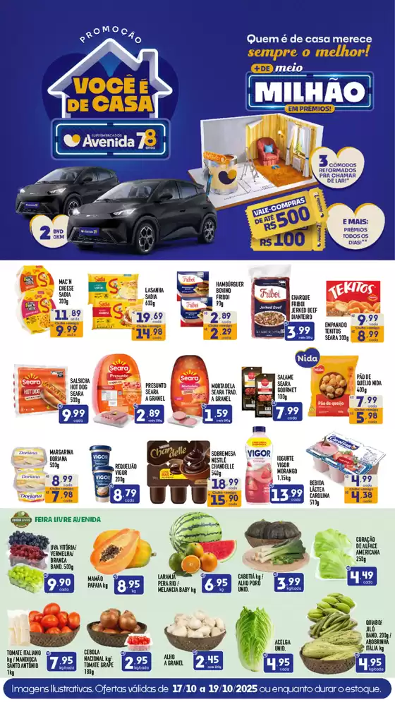 Descontos e promoções