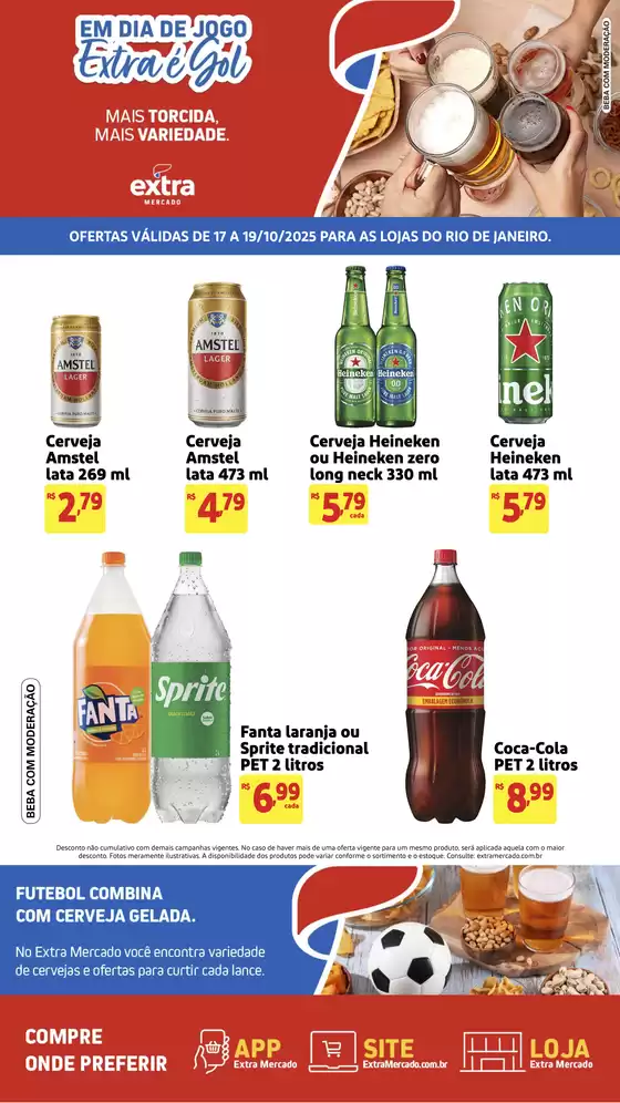 Catálogo Extra em Caiuá | Ofertas exclusivas e pechinchas | 2025-10-17T00:00:00.000Z - 2025-10-19T00:00:00.000Z