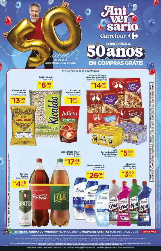 Descontos e promoções