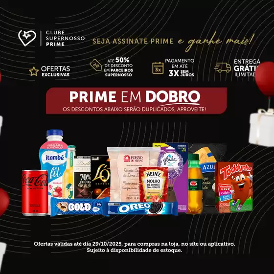 Promoções especiais em andamento