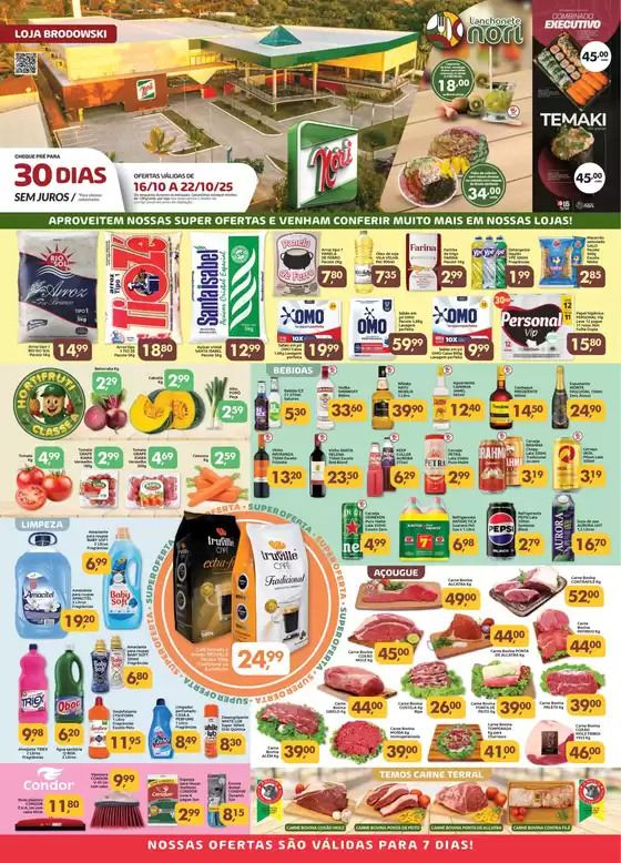 Catálogo Supermercados Nori em Caxias do Sul | Encarte Supermercados Nori | 2025-10-17T00:00:00.000Z - 2025-10-22T00:00:00.000Z